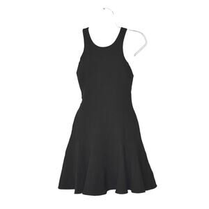B5 Auth AMANDA UPRICHARD Black Fit & Flare Mini Dress Size P $185